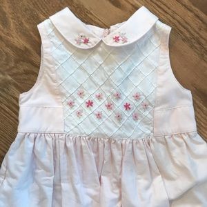 Vintage Girls dress with smocked front, size 3!